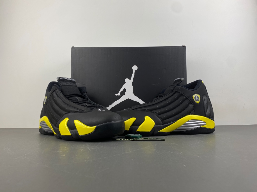 air Jordan 14 retro shoes men-thunder
